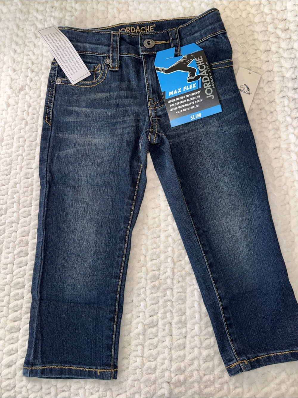 Jordache Boys Slim Dark Wash Jeans